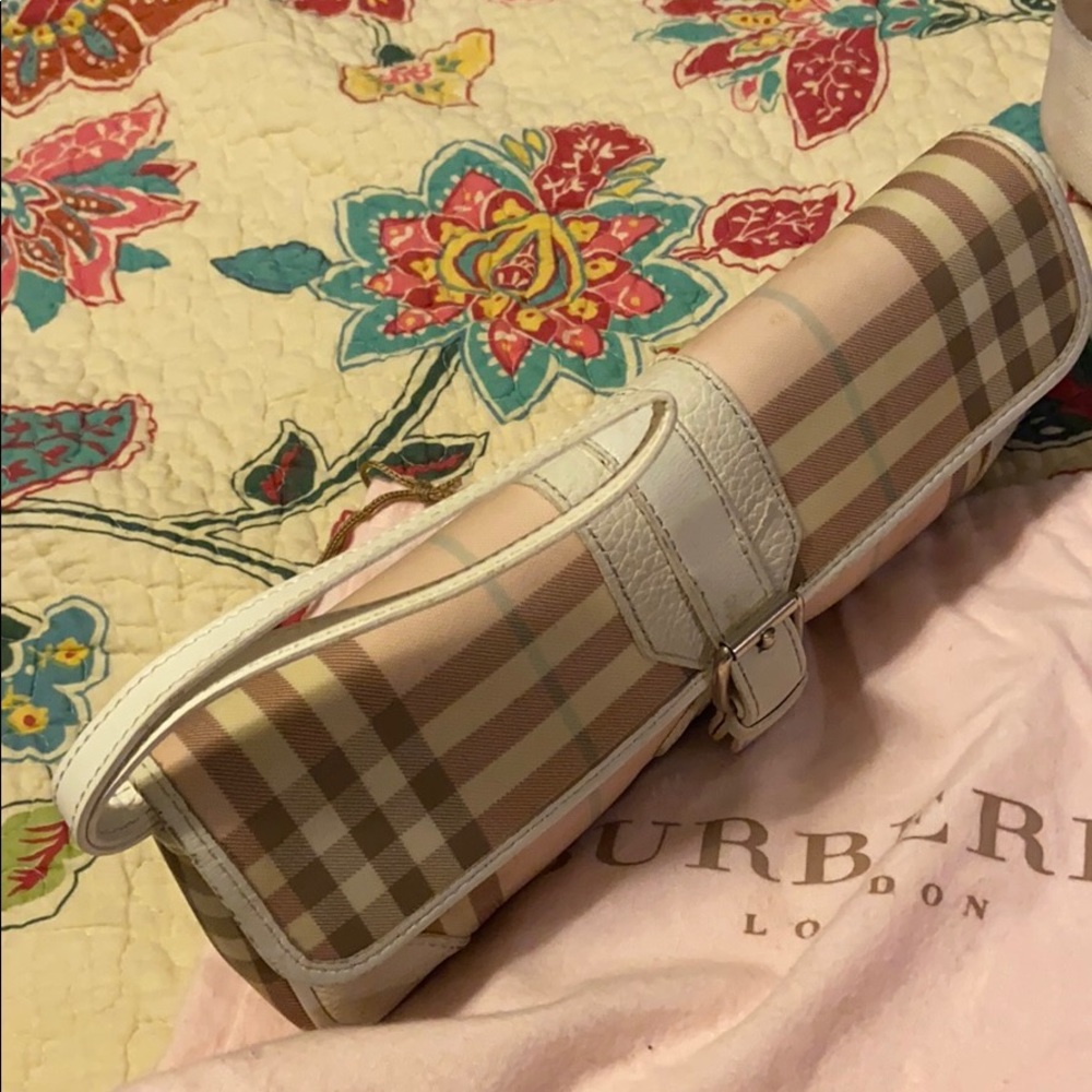 Burberry clutch hand bag